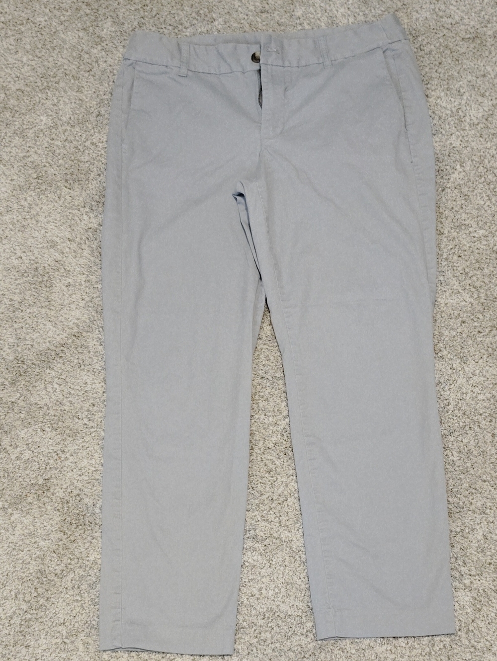 J. Crew Light Gray Women's Chino Trousers